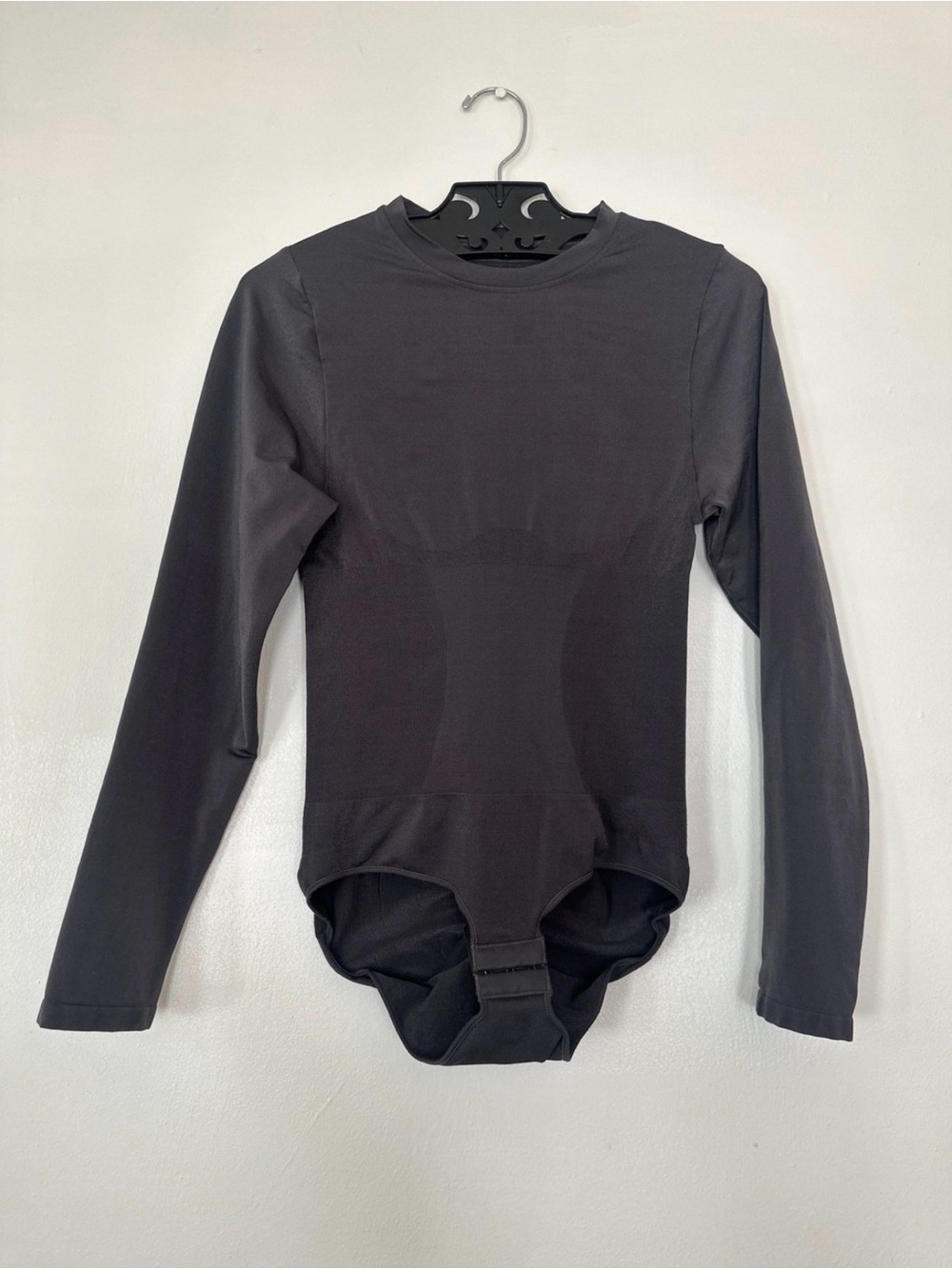 Pinky gray Long-Sleeve Kids One-Piece Bodysuit